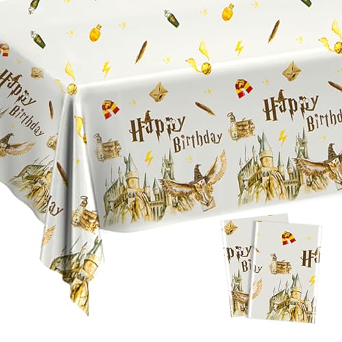 2 Stück Tischdecke Kindergeburtstag 137x183cm, Happy Birthday Tischdecke Wasserdicht Tischdeko Plastik Rechteckig Tischdecken Tischtuch für Geburtstag Party Deko Mottoparty Zubehör Kinder Mädchen 2 Stück Tischdecke Kindergeburtstag 137x183cm, Happy Birthday Tischdecke Wasserdicht Tischdeko Plastik Rechteckig Tischdecken Tischtuch für Geburtstag Party Deko Mottoparty Zubehör Kinder Mädchen von Ainvliya