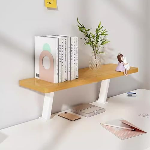 Ergonomische Schreibtischverlängerung Mit Monitor- Und Laptop-Riser Zum Anklemmen An Die Schreibtischablage Für Gaming- Und Bürozubehör Robuster Schreibtisch-Aufbewahrung-Natural-L: 60CM/23.6IN Ergonomische Schreibtischverlängerung Mit Monitor- Und Laptop-Riser Zum Anklemmen An Die Schreibtischablage Für Gaming- Und Bürozubehör Robuster Schreibtisch-Aufbewahrung-Natural-L: 60CM/23.6IN von Aioneer