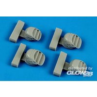 Harrier FRS.1 exhaust nozzles [Airfix] von Aires Hobby Models