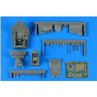 SAAB J 29 Tunnan cockpit set von Aires Hobby Models