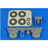 Wellington - Wheels & paint masks (late) [Airfix] von Aires Hobby Models