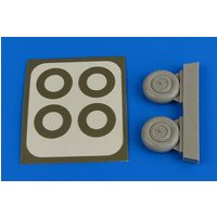 Yak-3 - Wheels & paint masks von Aires Hobby Models