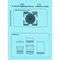 F-16A, B - Exhaust nozzle [Hasegawa] von Aires