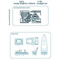 Focke-Wulf Fw 190 A-8 - Cockpit set [Eduard] von Aires