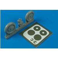 Messerschmitt Bf 109 G - Wheels & wheels mask Messerschmitt Bf 109 G - Wheels & wheels mask von Aires