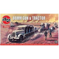 88mm Flak Gun & Tractor - Vintage Classics von Airfix