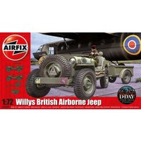 Willys Jeep, Trailer & 6PDR Gun von Airfix