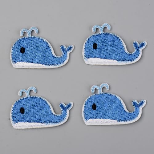 Airssory 10 Stück Wal Kleidung Patch Cartoon Seefisch Ozean Tier Tuch zum Aufbügeln Aufnähen auf Kleidung Tasche Jacke Jeans Kleid Kostüm Zubehör Airssory 10 Stück Wal Kleidung Patch Cartoon Seefisch Ozean Tier Tuch zum Aufbügeln Aufnähen auf Kleidung Tasche Jacke Jeans Kleid Kostüm Zubehör von Airssory