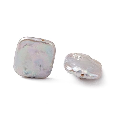 Airssory 10 Stück barocke natürliche Keshi-Perlen, rechteckige Muschelfarbe, lose Abstandshalter-Perlen für DIY-Schmuckherstellung, Hochzeit, Party, Heimdekoration Airssory 10 Stück barocke natürliche Keshi-Perlen, rechteckige Muschelfarbe, lose Abstandshalter-Perlen für DIY-Schmuckherstellung, Hochzeit, Party, Heimdekoration von Airssory