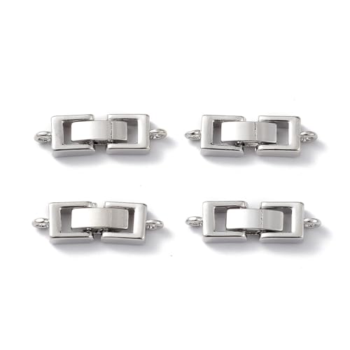 Airssory 20 Sets Messing-Faltverschlüsse, für Halsketten, Armbänder, Verlängerung, Schmuck-Verschlüsse für Schmuckherstellung, DIY-Fundstücke Airssory 20 Sets Messing-Faltverschlüsse, für Halsketten, Armbänder, Verlängerung, Schmuck-Verschlüsse für Schmuckherstellung, DIY-Fundstücke von Airssory