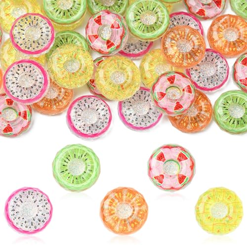 Airssory 40 Stück 5 Stile 20,5 mm Obst Donut Harz Ornament Cabochons Nachahmung Süßes Essen Dessert ohne Loch Perlen für DIY Schmuck Verzierung Handwerk Telefon Dekor Bulk Airssory 40 Stück 5 Stile 20,5 mm Obst Donut Harz Ornament Cabochons Nachahmung Süßes Essen Dessert ohne Loch Perlen für DIY Schmuck Verzierung Handwerk Telefon Dekor Bulk von Airssory