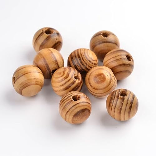 Airssory 450 Stück 16 mm grobe, runde Naturholzperlen, Holzperlen, Kaugummi, lose Abstandshalter, Perlen für DIY, Schmuck, Armband, Halskette, Ohrringe, Handwerk, Tasche, Schlüsselanhänger Airssory 450 Stück 16 mm grobe, runde Naturholzperlen, Holzperlen, Kaugummi, lose Abstandshalter, Perlen für DIY, Schmuck, Armband, Halskette, Ohrringe, Handwerk, Tasche, Schlüsselanhänger von Airssory