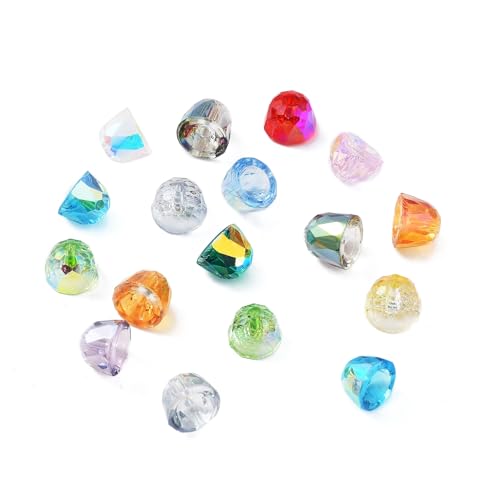 Airssory 50 Stück gemischte Farben, 8 mm, halbrund, facettiert, Glasperlen, halbrund, Kristallperlen für DIY, Schmuck, Armband, Halskette, Ohrringe, Handwerk, Tasche, Geldbörse, Schlüsselanhänger Airssory 50 Stück gemischte Farben, 8 mm, halbrund, facettiert, Glasperlen, halbrund, Kristallperlen für DIY, Schmuck, Armband, Halskette, Ohrringe, Handwerk, Tasche, Geldbörse, Schlüsselanhänger von Airssory