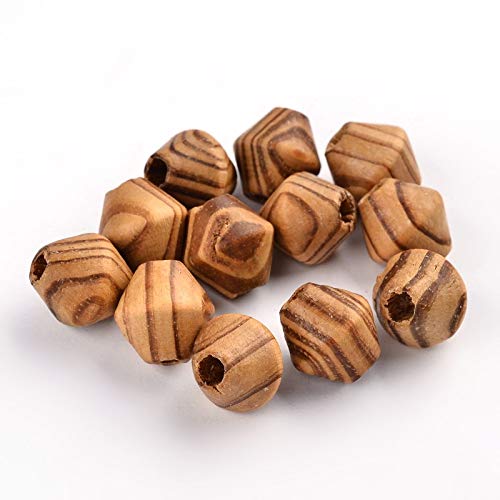 Airssory 500 Stück Doppelkegel-Naturholzperlen, Kegel, Polygon, lose Abstandshalter, Perlen für DIY-Schmuck, Armband, Halskette, Ohrringe, Handwerk, Tasche, Schlüsselanhänger, Handy-Dekoration Airssory 500 Stück Doppelkegel-Naturholzperlen, Kegel, Polygon, lose Abstandshalter, Perlen für DIY-Schmuck, Armband, Halskette, Ohrringe, Handwerk, Tasche, Schlüsselanhänger, Handy-Dekoration von Airssory