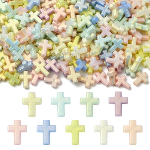 Airssory 580 Stück Zufällige gemischte Farben Kreuz Acryl Perlen Religiöse Jesus Kruzifix Spacer Perlen für DIY Schmuck Armband Halskette Ohrring Tasche Schlüsselanhänger Dekor Airssory 580 Stück Zufällige gemischte Farben Kreuz Acryl Perlen Religiöse Jesus Kruzifix Spacer Perlen für DIY Schmuck Armband Halskette Ohrring Tasche Schlüsselanhänger Dekor von Airssory
