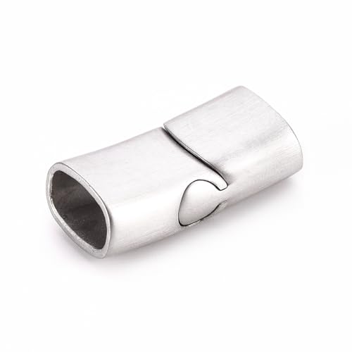 Airssory Magnetische Verschlüsse, 24 x 12 mm, rechteckig, flach, 304 Edelstahl, Magnetverschlüsse, Verbindungsschnallen, Verschlüsse für DIY-Schmuck, Lederarmband, Halskette, Handwerk, 5 Sets Airssory Magnetische Verschlüsse, 24 x 12 mm, rechteckig, flach, 304 Edelstahl, Magnetverschlüsse, Verbindungsschnallen, Verschlüsse für DIY-Schmuck, Lederarmband, Halskette, Handwerk, 5 Sets von Airssory