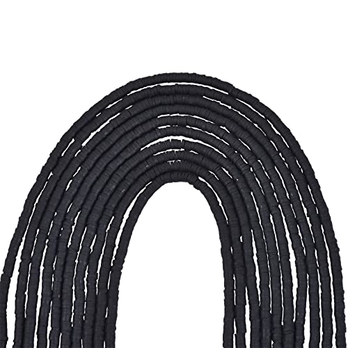 Polymer-Ton-Perlen, Schwarz , 4 mm Polymer-Ton-Perlen, Schwarz , 4 mm von Airssory