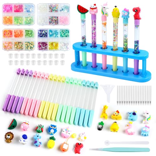 Aischens Funkelndes Kreativ-Stifte-Set Schreibwaren 20 Stück, Für Home office Party Schule Bastelprojekte, Ideales DIY-Geschenk für Mädchen von 6-10 Jahren (20) von Aischens
