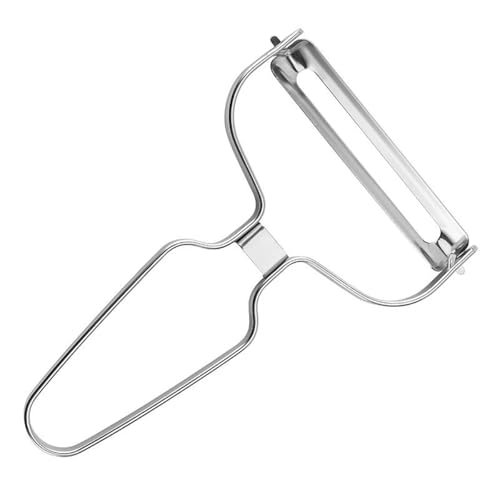 Aisikoo Gemüse-Schäler, Extra Breit, Edelstahl, Silber, Rostfrei, Strapazierfähig, Manuell, BLADED_FOOD_PEELER, Küchenwerkzeug, für großes Gemüse mit harter Schale wie Kürbis & Kohlrabi Aisikoo Gemüse-Schäler, Extra Breit, Edelstahl, Silber, Rostfrei, Strapazierfähig, Manuell, BLADED_FOOD_PEELER, Küchenwerkzeug, für großes Gemüse mit harter Schale wie Kürbis & Kohlrabi von Aisikoo