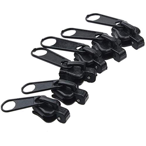 Aisoway Zipper Reparatursatz 6 Pc/Satz Universal-reißverschluss Kopf Für Kleidersack Ersatz Zip Sliders von Aisoway