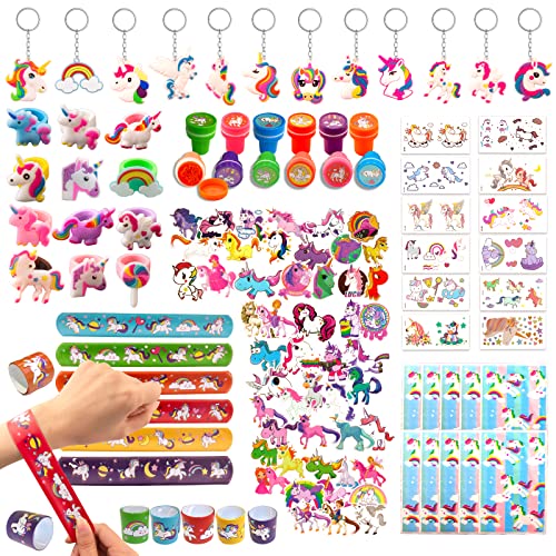 Einhorn Mitgebsel kindergeburtstag Set,120pcs Give Aways Kindergeburtstag Gastgeschenke Enthalten Einhorn Stempel, Tattoos Kinder, Schnapparmband, Schlüsselschnalle, Geschenktüten, Aufklebern, Ringe Einhorn Mitgebsel kindergeburtstag Set,120pcs Give Aways Kindergeburtstag Gastgeschenke Enthalten Einhorn Stempel, Tattoos Kinder, Schnapparmband, Schlüsselschnalle, Geschenktüten, Aufklebern, Ringe von Aitsite