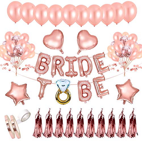 Bride to Be Deko,Bride to Be Luftballons,JGA Deko Frauen,Bride to Be Girlande für die Brautparty, Junggesellenabschied. von AivaToba