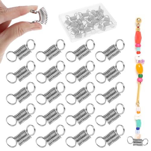 20 Stück Perlen Stopper Set Perlenstopper Klemme Perlenklemmen Verhindern Dass Perlen Herunterfallen für Schmuckherstellung Schmuck Diy Armbänder Halsketten 20 Stück Perlen Stopper Set Perlenstopper Klemme Perlenklemmen Verhindern Dass Perlen Herunterfallen für Schmuckherstellung Schmuck Diy Armbänder Halsketten von Aiyorse