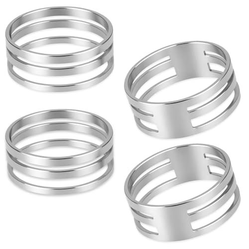 Biegeringöffner, großer Edelstahl-Binderingöffner, Kreis-Binderingwerkzeug, Biegering-Werkzeug zum Öffnen und Schließen von Schmuckherstellern, Bastelprojekten (Silber, 19 mm) von Aiyorse