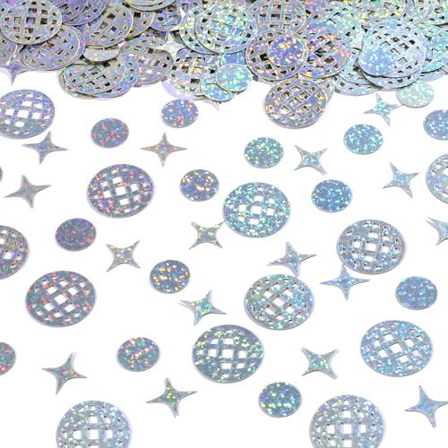 Disco-Konfetti, 240 Stück, Discokugel-Folien-Konfetti, Glitzerkugeln, Party-Dekorationen für 70er-, 80er-Jahre-, Hippie-, Geburtstags-, Musik-, Party-Dekoration, Tischdekoration Disco-Konfetti, 240 Stück, Discokugel-Folien-Konfetti, Glitzerkugeln, Party-Dekorationen für 70er-, 80er-Jahre-, Hippie-, Geburtstags-, Musik-, Party-Dekoration, Tischdekoration von Aiyorse