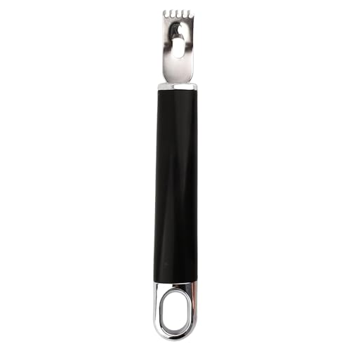 Aizuoni Zitrusschäler für Cocktails, Kanalschneider für Cocktails - Rostfreier Zitronenschäler aus Edelstahl mit ergonomischem Griff,Spülmaschinenfestes, multifunktionales Zester-Barwerkzeug für die von Aizuoni