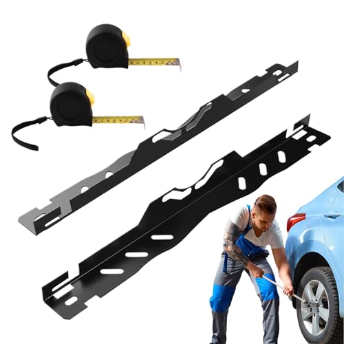 Radausrichtungs-Set | Automotive Spurausrichtungswerkzeug mit Löchern,Robustes Reparaturzubehör für Radmessungen für Enthusiasten, erfahrene Anwender und Anfänger Radausrichtungs-Set | Automotive Spurausrichtungswerkzeug mit Löchern,Robustes Reparaturzubehör für Radmessungen für Enthusiasten, erfahrene Anwender und Anfänger von Aizuoni
