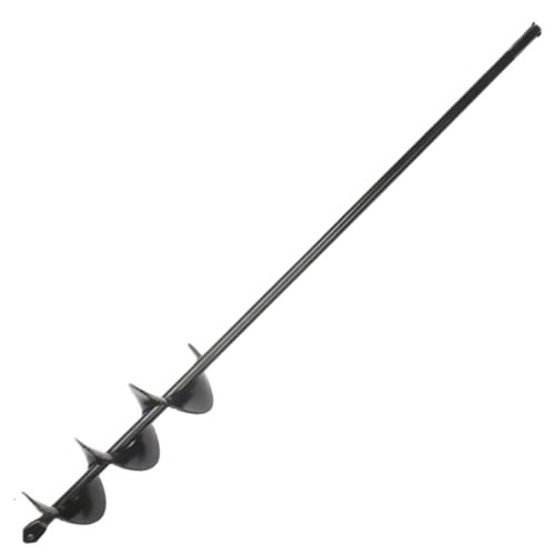 1 STÜCKE Erdbohrer Loch Digger Werkzeuge Pflanzmaschine Bohrer Zaunbohrer Benzin Pfostenloch Digger Gartenwerkzeug 4 * 22 Cm 5 * 45 Cm(5x45cm) von Ajhui
