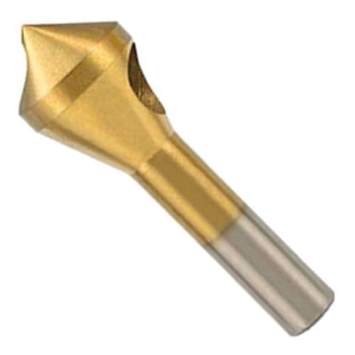 1 Stück Set Titan Senker Entgraten Bohrer Kegel Lochschneider Stahl/Aluminium Senkkopf Anfaswerkzeuge(10mm) von Ajhui
