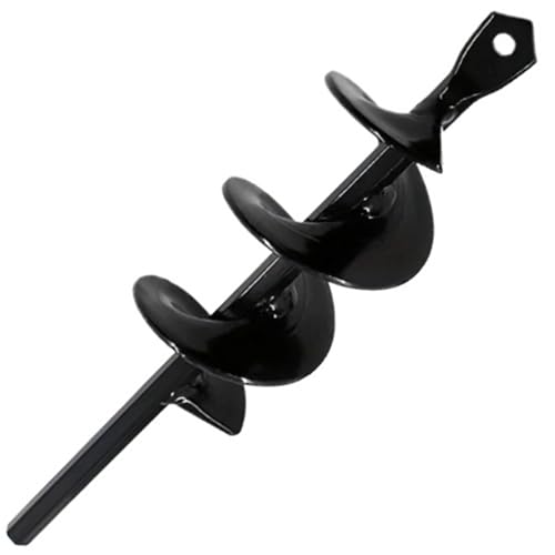 1Pcs Garten Lose Boden Twist Dig Pit Pflanzung Werkzeug Legierung Bohrer Auger Bit(5 * 22cm) von Ajhui