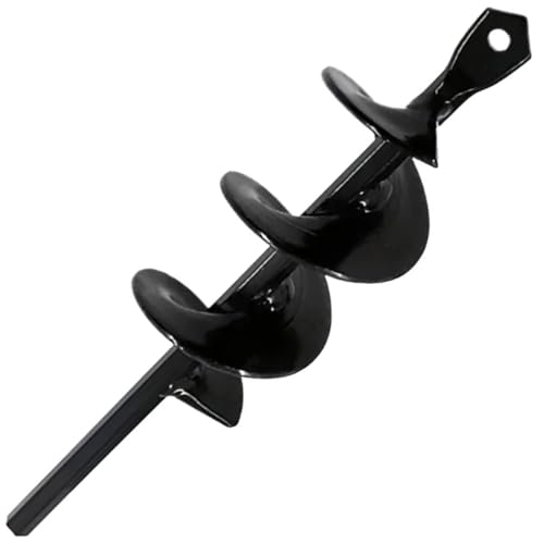 1Pcs Garten Lose Boden Twist Dig Pit Pflanzung Werkzeug Legierung Bohrer Auger Bit(5 * 22cm) von Ajhui