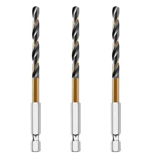 3/13 STÜCKE Sechskantschaft Twist Set Holz Metall Lochschneider Kernwerkzeug Kobaltbohrer 1,5 2 2,5 3 3,5 4 5 6 Mm HSS(4.5mm) von Ajhui