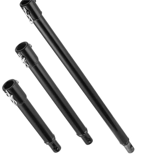 3PCS Auger Verlängerung Bohrer Bits, 3/4In Welle Erdbohrer Bohrer Verlängerung, Garten Spirale Loch Bohrer Verlängerung Stange Du von Ajhui