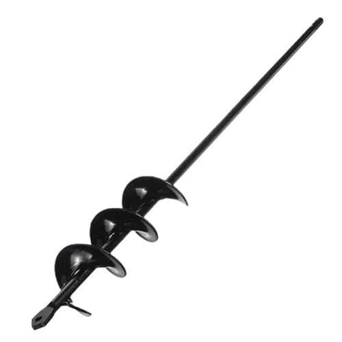 9 Bis 18 Zoll Erde Pflanzer Spirale Auger Bohrer Post Hole Digger Power Garten Auger Kit(5x45cm) von Ajhui