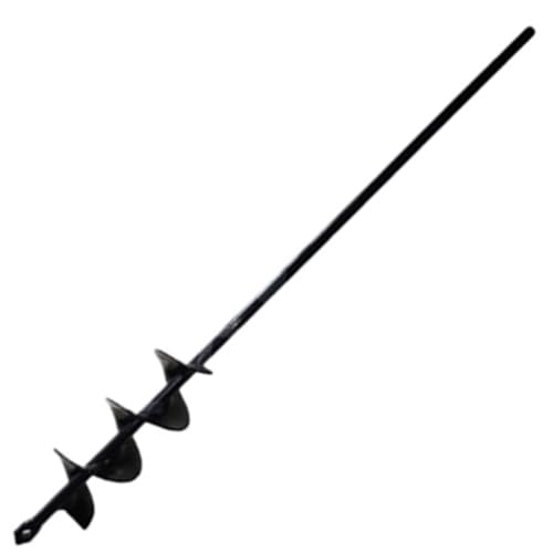Garten-Schneckenbohrer In 9 Größen, Spirallochgräber, Erdbohrer, Erdbohrer For Die Saatpflanzung, Gartenzaun, Blumentopf(5X45cm) von Ajhui