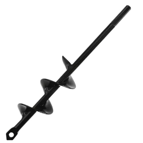 Gartenschnecke Spiralbohrer Mit 3/8-Zoll-Sechskant-Antrieb Bohrer Pflanzlochgräber Werkzeug Lose Bodenbohrer Zubehör(1.57inchX8.66inch) von Ajhui
