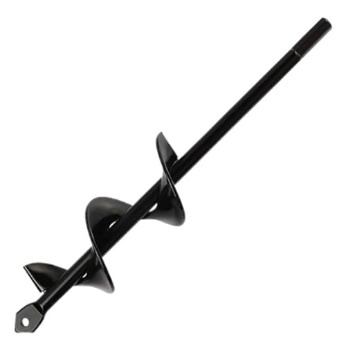 Lockerer Bodenbohrer, Gartenschnecke, Spiralbohrer, Zubehör For Gartenarbeit, Blumenpflanzer, Erdbohrer, Pflanzlochbohrer(4x22cm) von Ajhui