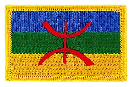 Akachafactory Aufnäher, bestickt, Flagge Kabylie, Algerien, zum Aufbügeln, Wappen Akachafactory Aufnäher, bestickt, Flagge Kabylie, Algerien, zum Aufbügeln, Wappen von Akachafactory