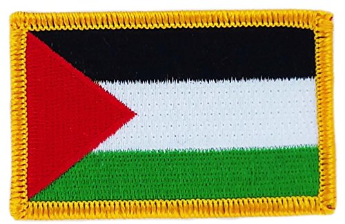 Aufnäher, bestickt, Flagge von Palästinen, zum Aufbügeln von Akachafactory