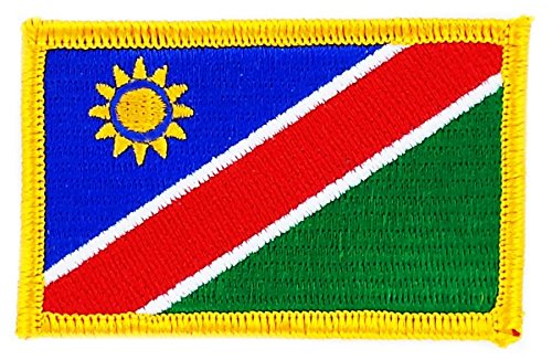 Aufnäher Patch Bestickt, Motiv Harley Backpack Namibia namibien zum Aufbügeln von Akachafactory