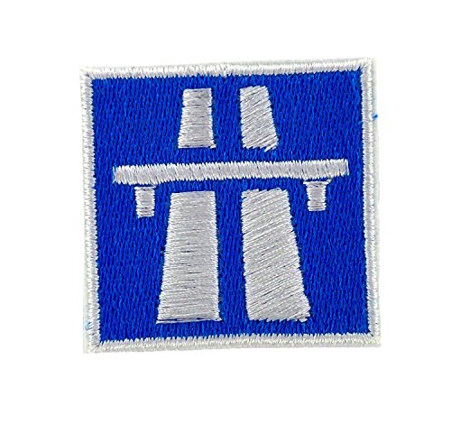 Patch Ecusson-Gesticktem zum Aufbügeln Autobahn Backpack Biker Biker von Akacha