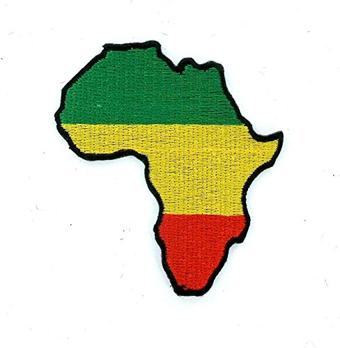 Aufbügler, Motiv Afrika/Rasta/Löwe von Akachafactory