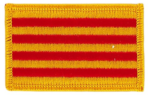 Aufnäher, bestickt, katalanische Flagge, zum Aufbügeln, für Rucksack Aufnäher, bestickt, katalanische Flagge, zum Aufbügeln, für Rucksack von Akachafactory