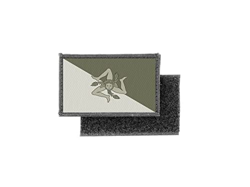 Aufnäher / Aufbügler, Camo, Camouflage, Flagge Sizilien von Akachafactory