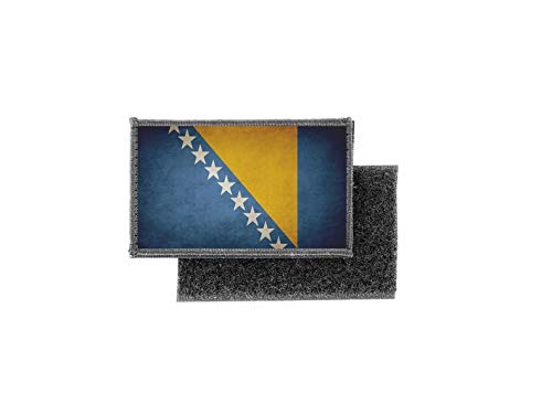Aufnäher patch aufbügler vintage gedruckt flagge fahne bosnien von Akachafactory