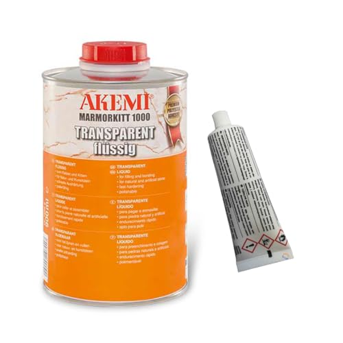 AKEMI Marmorkitt 1000 Transparent, 900 ml von Akemi